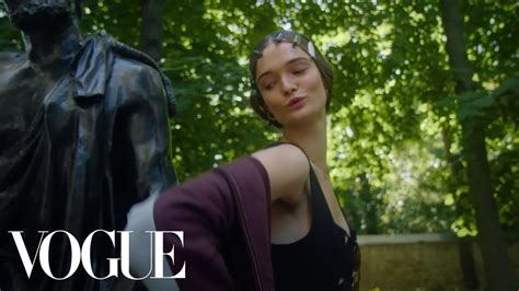 How Model Lulu Tenney Prepares to Walk for Dior Couture